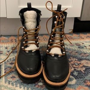 Marc Fisher- Izzie Lugsole Ankle Boot